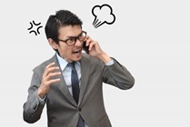 電話して来た方に、不在のため電話折返しする旨伝えないとクレームとなるイメージ画像