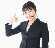 電話内容にくよくよしないオペレーターのイメージ画像